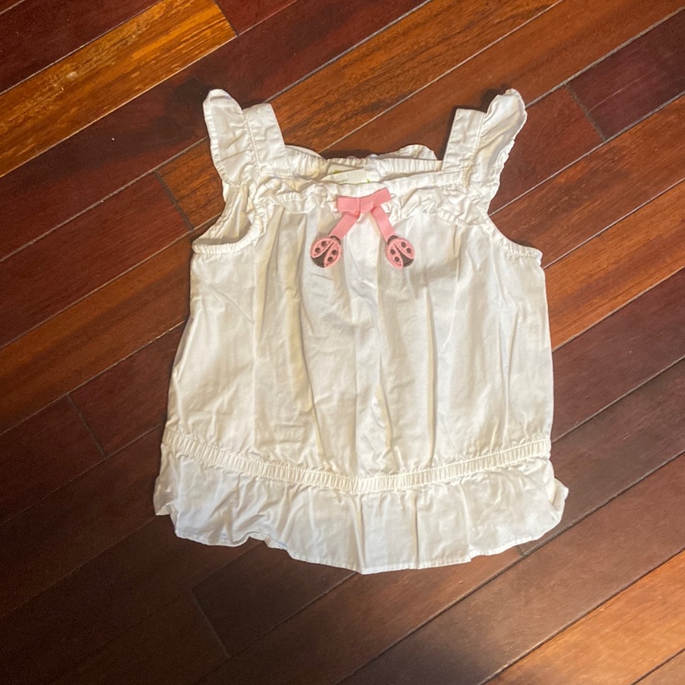 Crazy 8 Ladybug tank top size 2T